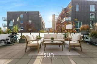 Penthouse kaufen in 60438 Frankfurt, 3-ZIMMER PENTHOUSE-FEELING IM HOCHPATERRE – ganz ohne Höhenangst