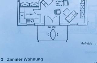 Wohnung mieten in 69469 Weinheim, Helle 3-Zimmer Erdgeschosswohnung mit Balkon in Weinheim-Lützelsachsen