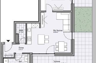 Wohnung mieten in Ronnenberger Straße 16 b, 30952 Ronnenberg, Neubau Empelder Hof! Penthaus - 2 Zi., Terrasse