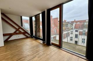 Wohnung mieten in Prenzlauer Berg, 10437 Prenzlauer Berg, Exklusive, lichtdurchflutete 7-Zi-Whg im DG mit hohen Decken, Aufzug, 2 Terrassen im Przl. Berg