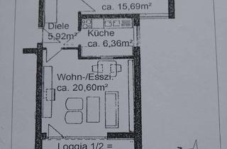Wohnung mieten in 85598 Baldham, Helle 2-Zimmer Wohnung (6. OG) in Baldham mit Balkon und Garage