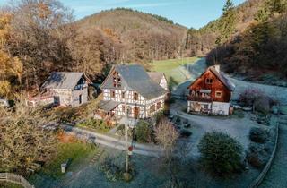 Haus kaufen in 56357 Geisig, Mühlenanwesen mit Nebengebäude in idyllischer Alleinlage Nähe St. Goarshausen zum Kauf!