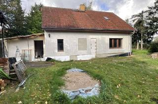 Haus kaufen in Münchehofer Weg 17, 15374 Müncheberg, Wohnhaus zum weiteren Ausbau auf großzügigem Grundstück