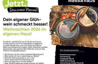 Haus kaufen in 16225 Eberswalde, Der Traum vom Eigenheim wird erlebbar - Tag der offenen Tür bei massa haus Berlin 06-07.12.2025!!!