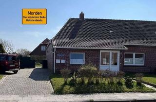Haus mieten in 26506 Norden, Doppelhaushälfte mit Charme und Möglichkeiten in beliebter Lage von Norden!