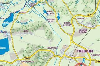 Grundstück zu kaufen in 14959 Trebbin, IMMOBERLIN.DE - Geeignet für Ein- oder Mehrfamilienhäuser! Angenehme Baugrundstücke ab 942 m²