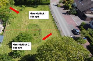 Grundstück zu kaufen in 32791 Lage, Attraktive Baugrundstücke (Grundstück 1 und Grundstück 2) im Herzen von Lage-Kachtenhausen
