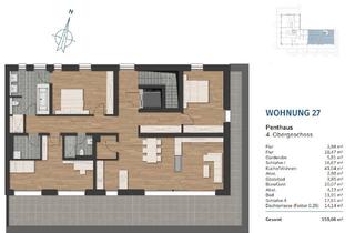 Wohnung kaufen in 26382 Wilhelmshaven, Havencity – Modernes Wohnen am Südstrand WE 27 - Steuersparmodell