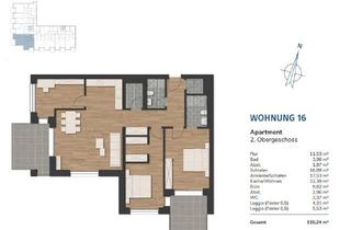 Wohnung kaufen in 26382 Wilhelmshaven, Havencity – Modernes Wohnen am Südstrand WE 16 - Steuersparmodell