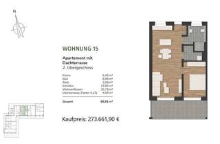 Wohnung kaufen in 26340 Zetel, Wohnen am Urwald - 17 moderne Eigentumswohnungen in Neuenburg WG 15 Kauf
