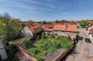 Haus kaufen in 99195 Großrudestedt, Großrudestedt - Idyllisches Hofanwesen nahe Erfurt - für Sanierung oder Neubau