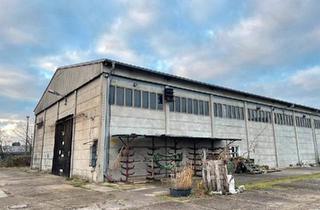 Haus kaufen in 16866 Kyritz, Kyritz - Großes Lagerhaus und umliegende Fläche