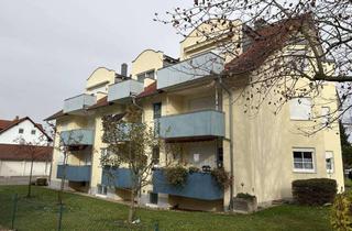 Wohnung kaufen in 96114 Hirschaid, Schöne 3-Zimmer-Wohnung in toller Lage von Hirschaid mit großem Balkon und Garage und Außenstellp