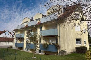 Wohnung kaufen in 96114 Hirschaid, Schöne 3-Zimmer-Wohnung in toller Lage von Hirschaid mit großem sonnigen S/W Balkon und Garage und