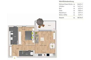 Wohnung mieten in Bahnhofstr. 2c, 76669 Bad Schönborn, Sehr elegante 2,5 Zimmer Wohnung mit großem Balkon mit TG- Stellplatz
