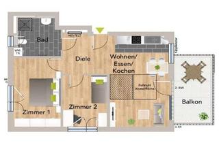 Wohnung mieten in Eschlestraße 10, 88339 Bad Waldsee, Seniorengerechte Neubauwohnung 1.OG