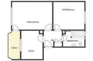 Wohnung mieten in Briandstraße, 76870 Kandel, 2-Zimmer-Wohnung in Kandel