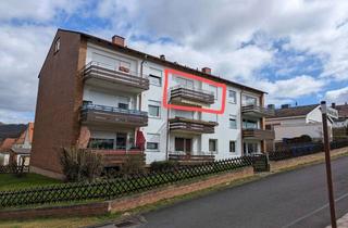 Wohnung mieten in Brüder-Grimm-Straße, 36199 Rotenburg, 2 Zimmer, Balkon, Küche, Bad, Kfz-Stellplatz, grün und ruhig!