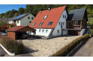 Haus kaufen in 74545 Michelfeld, REIZVOLLES 1- / 2-FAMILIENHAUSMIT WINTERGARTEN UND GROSSEM GARTEN IN SCHÖNER RANDLAGE