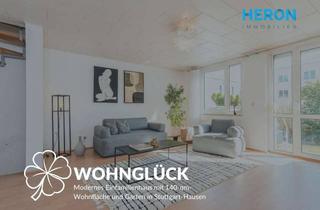 Einfamilienhaus kaufen in 70499 Hausen, WOHNGLÜCK - Modernes Einfamilienhaus mit 140-qm-Wohnfläche und Garten in Stuttgart-Hausen