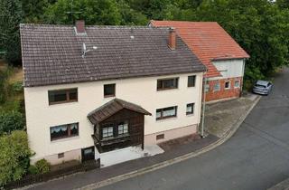 Einfamilienhaus kaufen in 36399 Freiensteinau, Hofanlage mit Einfamilienhaus, Nebengebäuden & Grünflächen in Holzmühl