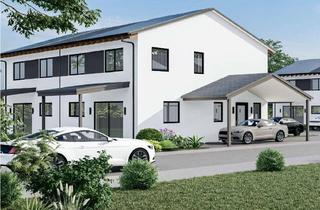 Doppelhaushälfte kaufen in 94327 Bogen, Erstbezug! Neubau von vier Doppelhaushälften in Bogen