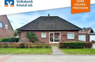 Haus kaufen in 26906 Dersum, Hier steckt mehr drin: Bungalow mit Wintergarten und 617 m² großem Eigentumsgrundstück in Dersum!