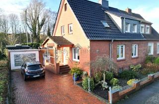 Doppelhaushälfte kaufen in 26721 Stadtzentrum, Familienfreundliche 5-Zimmer-Doppelhaushälfte mit Garten, Terrasse und Garage im Herzen von Emden!