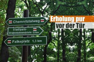 Wohnung mieten in Parkstr.15A, 09120 Chemnitz, Wunderschöne 3 Zimmer direkt am Stadtpark - Erholung pur!