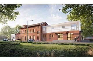 Gewerbeimmobilie kaufen in Gerhard-Ellrodt-Straße 38a, 04249 Großzschocher, Denkmalgeschütztes Bahnhofsgebäude mit Baugenehmigung – Gewerbeimmobilie in Leipzig, Großzschocher