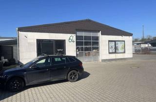 Gewerbeimmobilie mieten in Margaretenhütte 64, 35398 Gießen, Gewerbehalle Halle Lagehalle mit Freifläche in Gießen