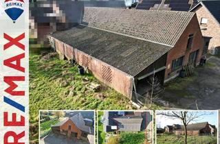 Gewerbeimmobilie kaufen in 47551 Bedburg-Hau, Gewerbe- mit Lagerhalle und Freifläche in ruhigem Schneppenbaum!