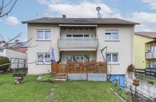 Anlageobjekt in 73527 Schwäbisch Gmünd, Gelegenheit: Sonniges Mehrfamilienhaus für Handwerker mit großen Garten und Garage