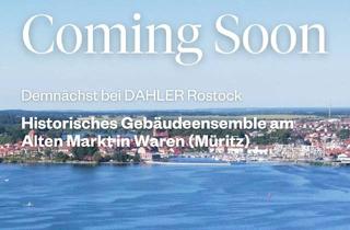 Gewerbeimmobilie kaufen in 17192 Waren, Historisches Gebäudeensemble am Alten Markt in Waren (Müritz)