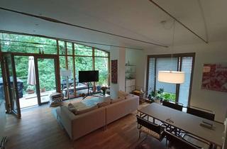 Immobilie mieten in 14532 Kleinmachnow, Helle Loft-Wohnung in Villenkolonie mit hochwertigen Einbauten/ Terasse