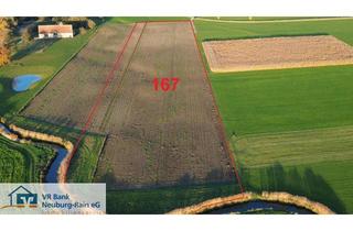 Gewerbeimmobilie kaufen in 86666 Burgheim, Großzügige Ackerfläche mit kleinem Grünlandanteil-Verkauf im Bieterverfahren-