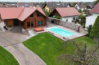 Haus kaufen in 76530 Baden-Baden, Exklusives Chalet-Holzhaus mit Salzpool, Sauna & großem Garten in ruhiger Lage von FR-Mothern