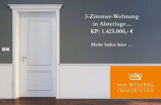 Wohnung kaufen in 22301 Winterhude, 3-Zimmer-Wohnung in Alsterlage...