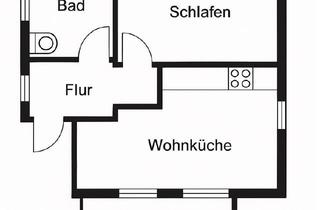 Wohnung mieten in 71726 Benningen, Helle 2-Zimmer-EG-Wohnung mit Terrasse