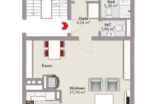 Wohnung mieten in 65830 Kriftel, Gepflegte 3-Zimmer-Wohnung mit Balkon in Kriftel