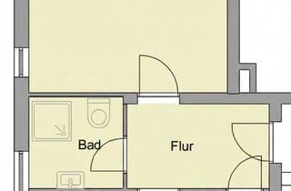 Wohnung mieten in Gerhardstraße 13, 24105 Brunswik, Sonnige 1-Zimmer Wohnung im 3. OG in Kiel-Brunswik