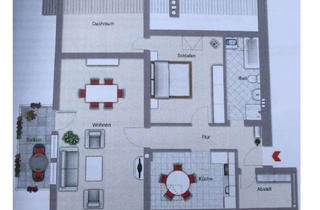 Wohnung mieten in 87727 Babenhausen, 2,5-Zimmer Dachgeschosswohnung in Babenhausen zu vermieten