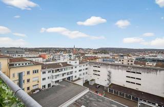 Wohnung mieten in Westliche-Karl-Friedrich-Straße 43, 75172 Weststadt, Bezugsfreie, große 2-ZKBB mit Blick über den Dächern von PF-City