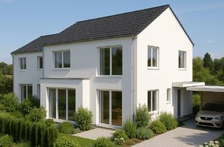 Doppelhaushälfte kaufen in 72793 Pfullingen, Neubauprojekt - Doppelhaushälfte 1 in Pfullingen