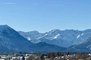 Grundstück zu kaufen in 82418 Murnau, Traumlage mit Traumblick: Grundstück mit Altbestand in ruhiger, unverbaubarer Südausrichtung