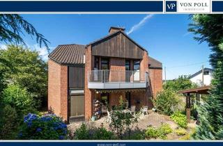 Haus kaufen in 33729 Bielefeld, Bielefeld - Bielefeld-Brake: Lichtdurchflutetes Architektenhaus | ca. 185 m2 | ELW | Garten | Carport & Garage