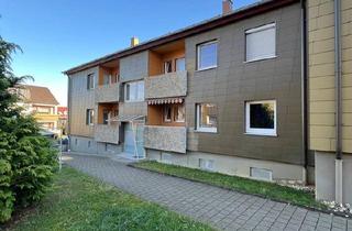 Wohnung kaufen in 73540 Heubach, Heubach - Provisionsfreie EG-Whg mit 3 Zimmern, 2 Balkonen + Garage