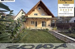 Einfamilienhaus kaufen in 86633 Neuburg, Neuburg an der Donau - Einzugsbereit! Zentrumsnahes Einfamilienhaus mit guter Raumaufteilung und einer großen Garage im Englischen Garten in Neuburg - Ein Objekt von Ihrem Immobilienpartner SOWA Immobilien und Finanzen