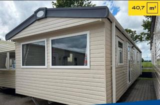 Haus kaufen in 94333 Geiselhöring, Geiselhöring - Gepflegtes, winterfestes Mobilheim Chalet Mobile Home 40 qm