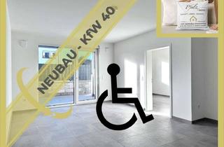 Wohnung kaufen in 66953 Pirmasens, EG 2-Zimmer - Rollstuhlgerecht - Neubau - Terrasse